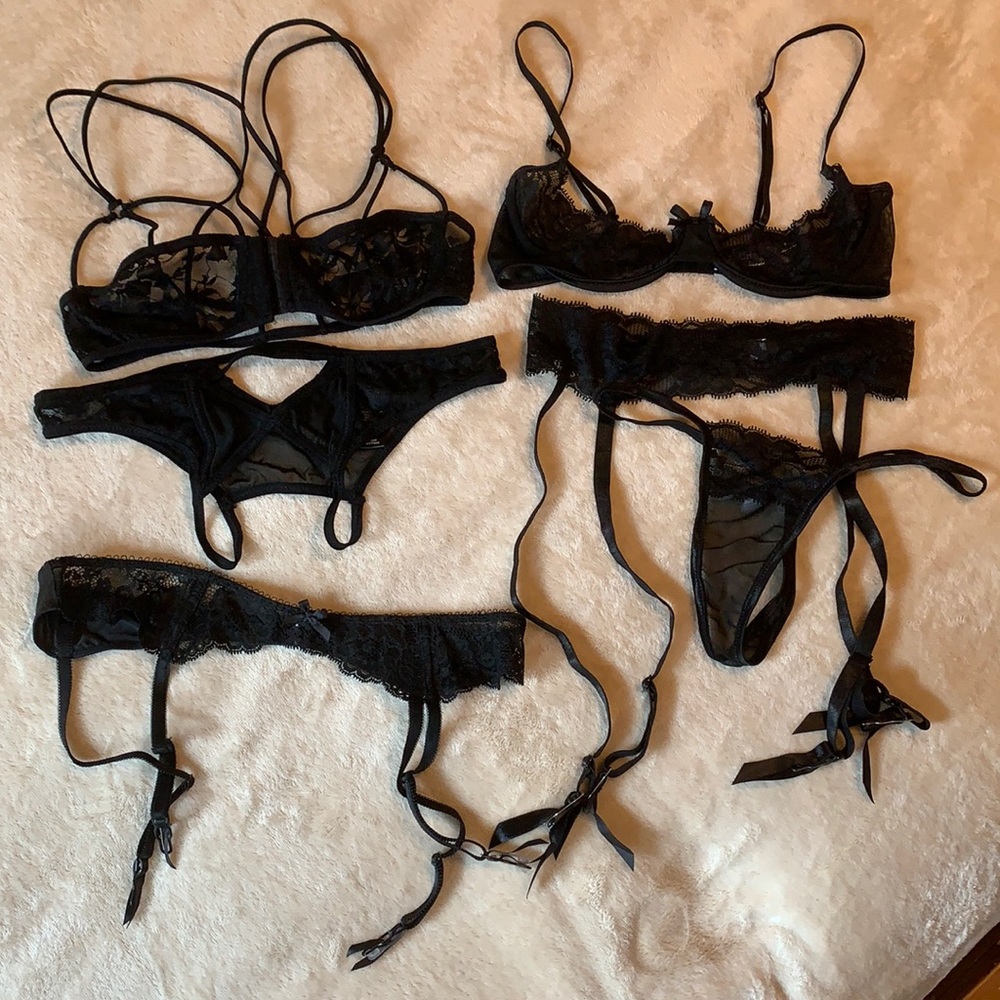 Black Lace Lingerie Bundle 🖤